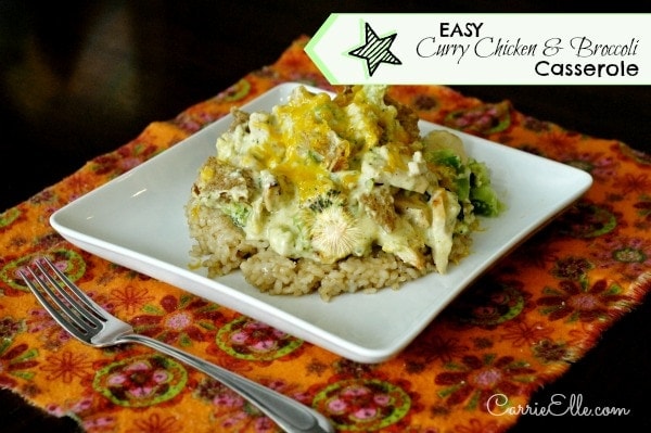 Cooking with Grammie: Easy Curry Chicken Broccoli Casserole