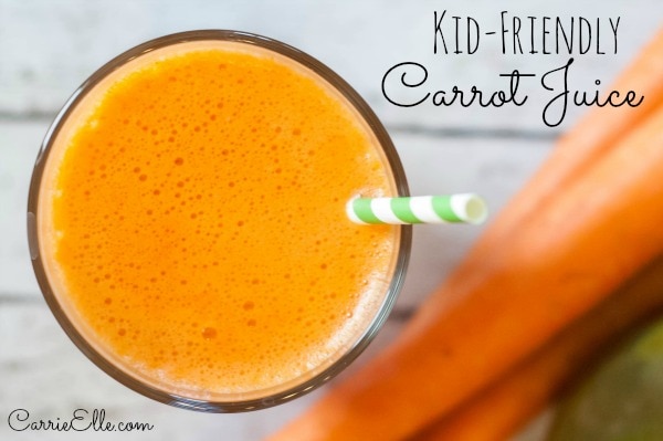Carrot Juice for Kids