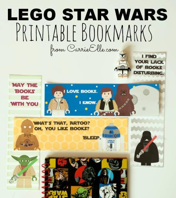 Lego Star Wars Printable Bookmarks