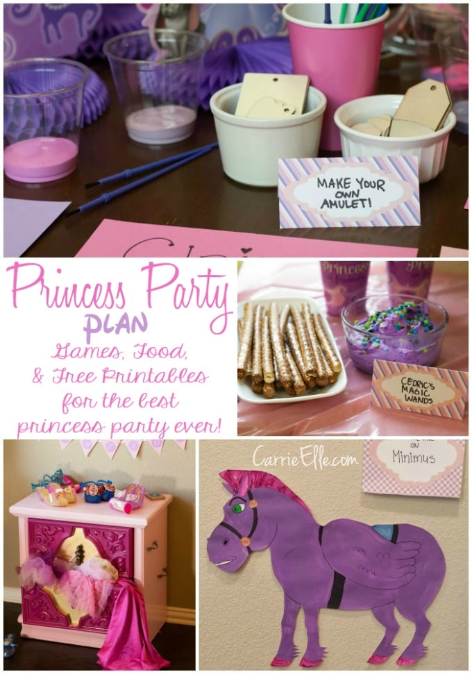 Disney Princess Party Plan