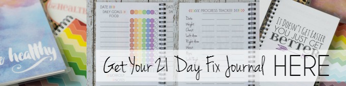 21 Day Fix Journal