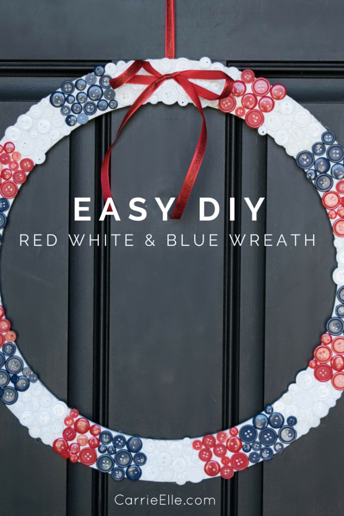 EASY DIY 4th of July Wreath