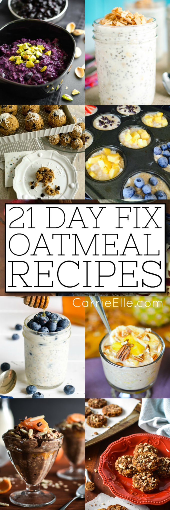 21 Day Fix Oatmeal Recipes