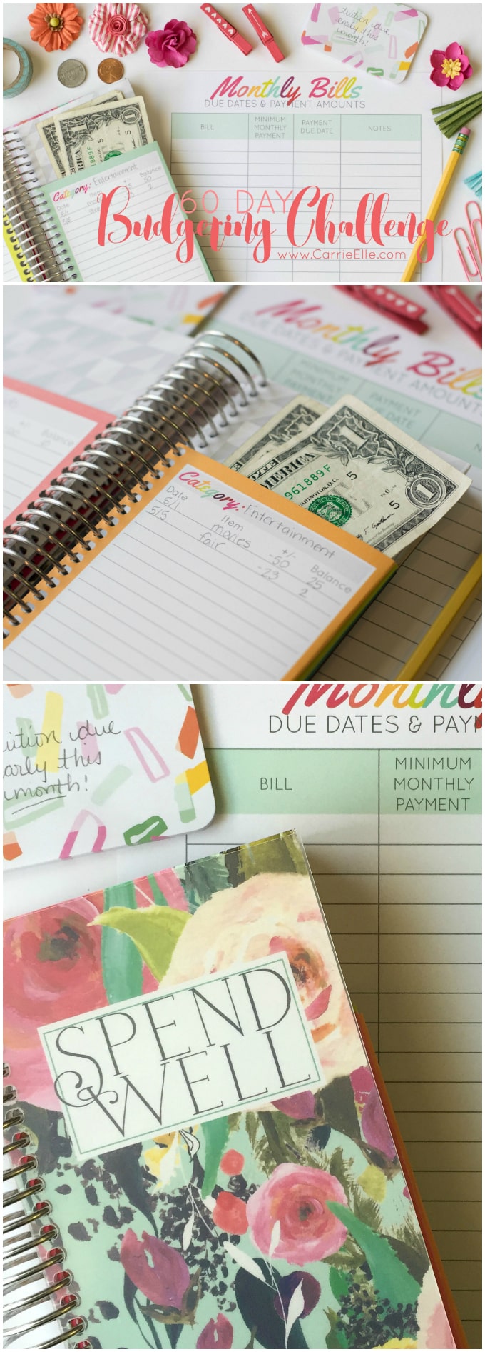 Carrie Elle 60 Day Budgeting Challenge
