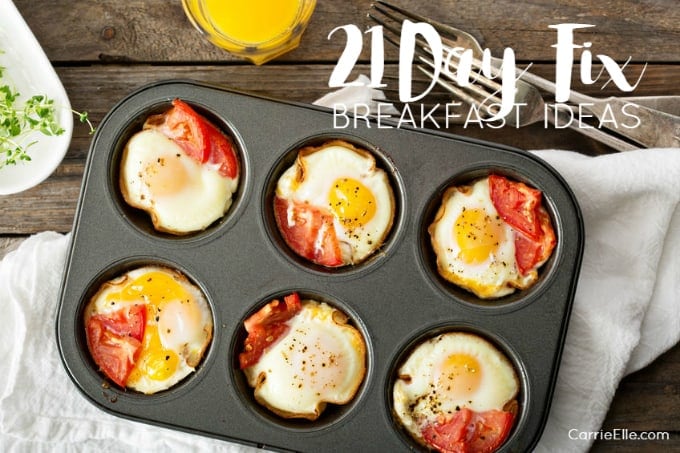 21 Day Fix Breakfast Ideas