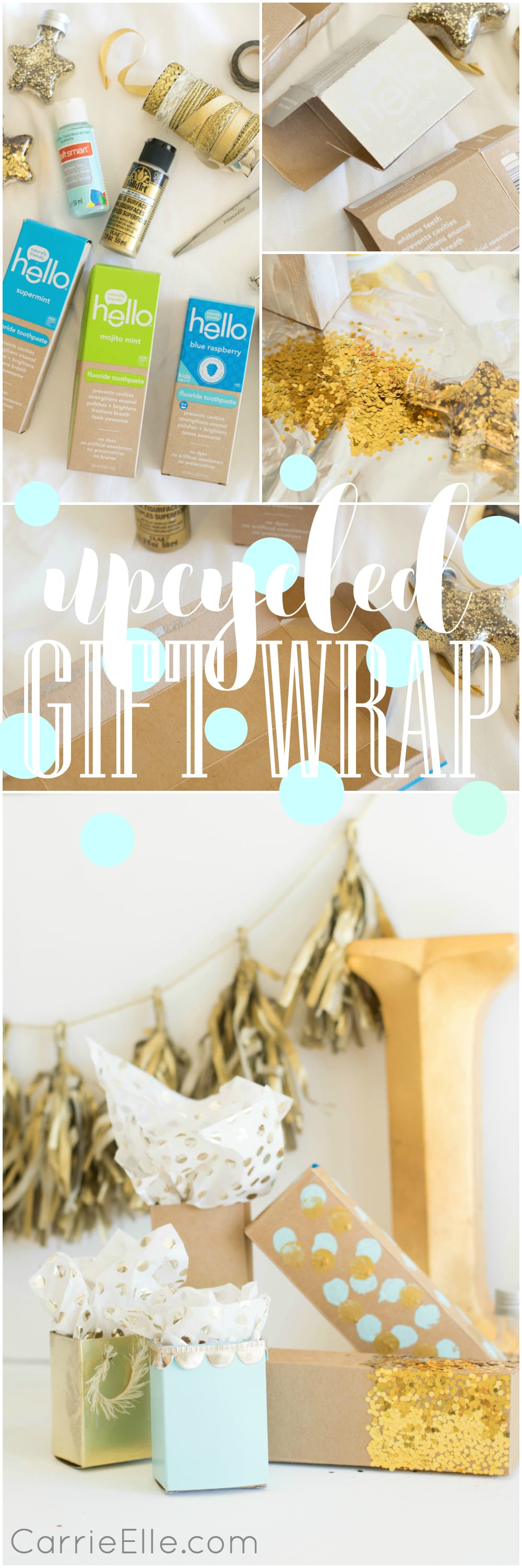 Upcycled Gift Wrap