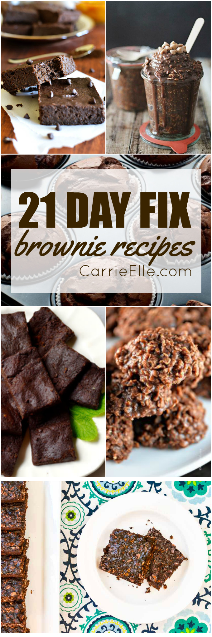 21 Day Fix Brownie Recipes