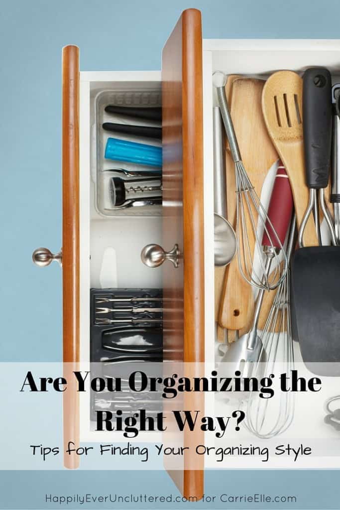 Organizing the Right Way
