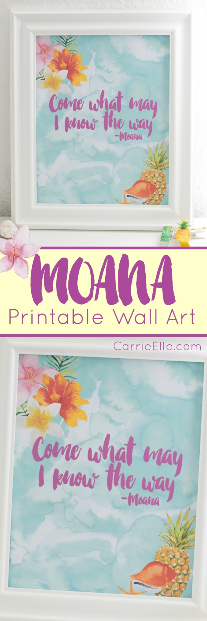 Moana Printable Wall Art
