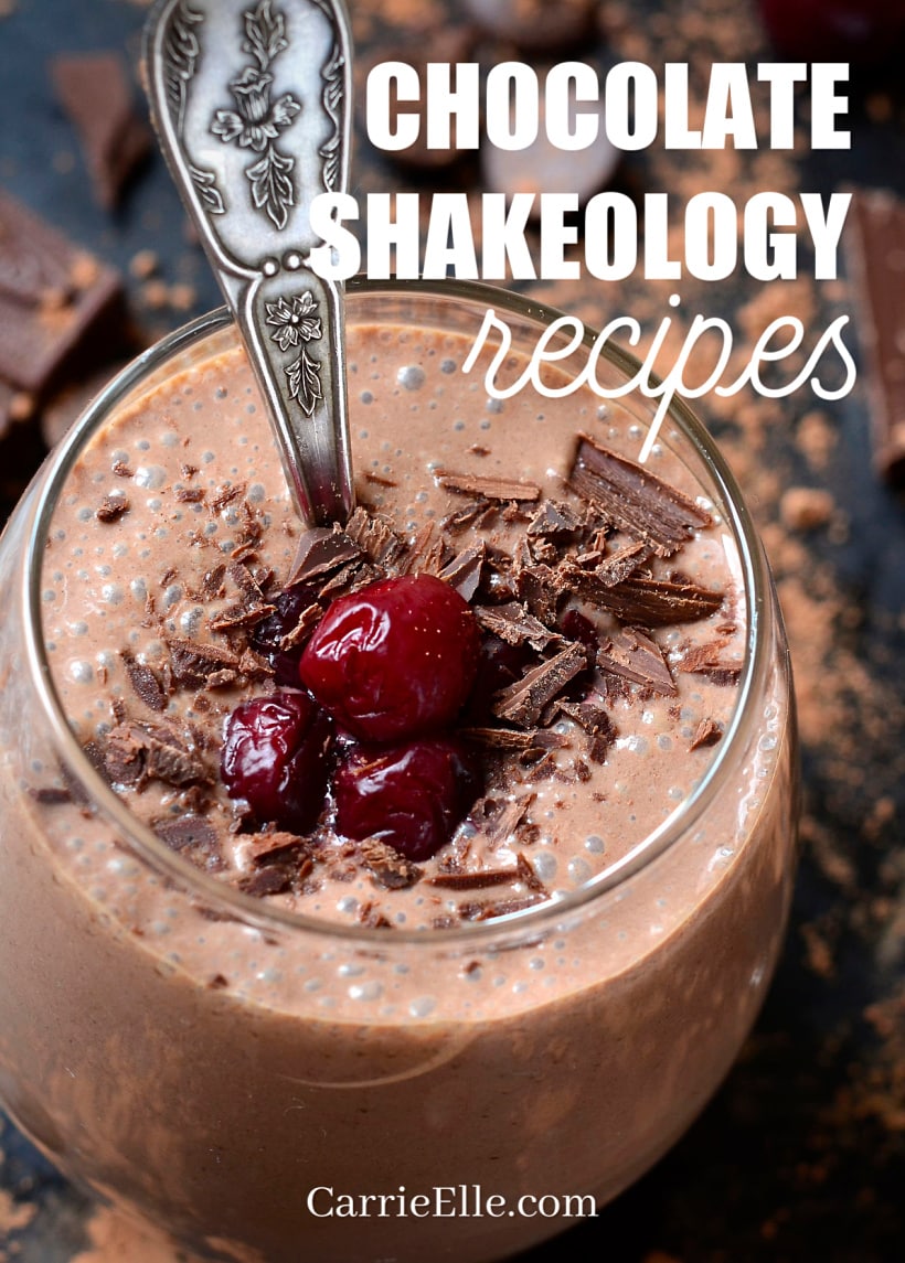 Chocolate Shakeology Recipes