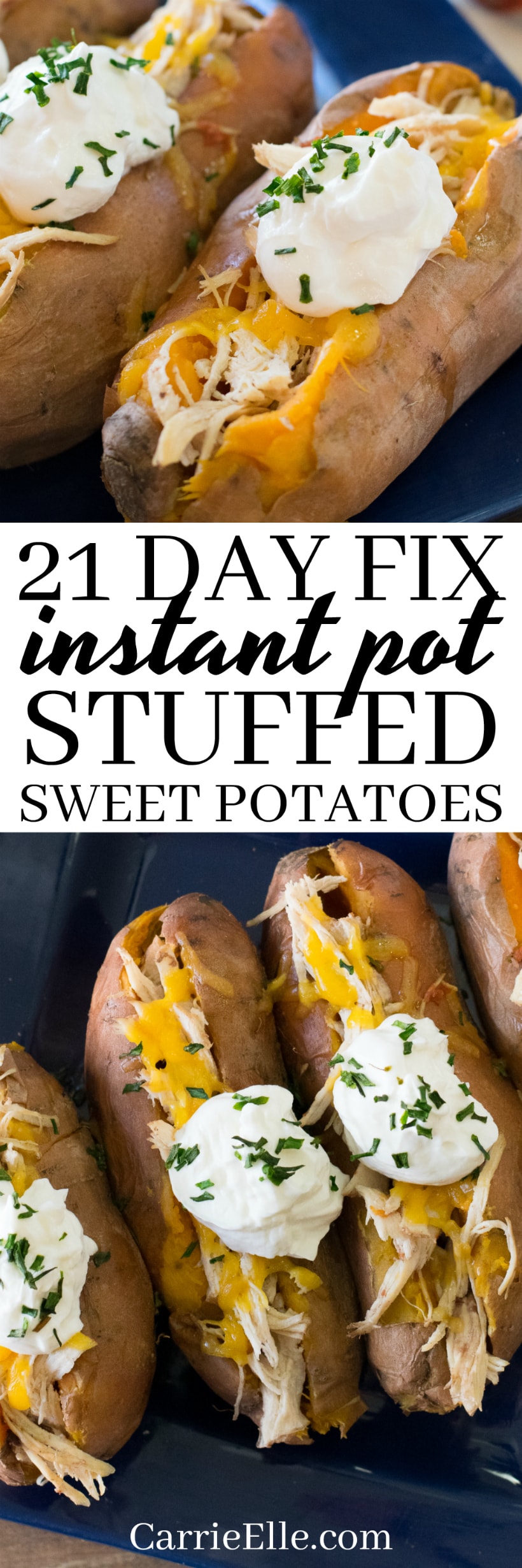 21 Day Fix Instant Pot Sweet Potatoes