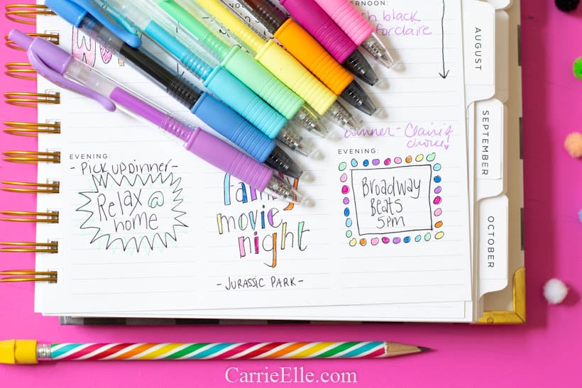 Easy Hand Lettering for Planners