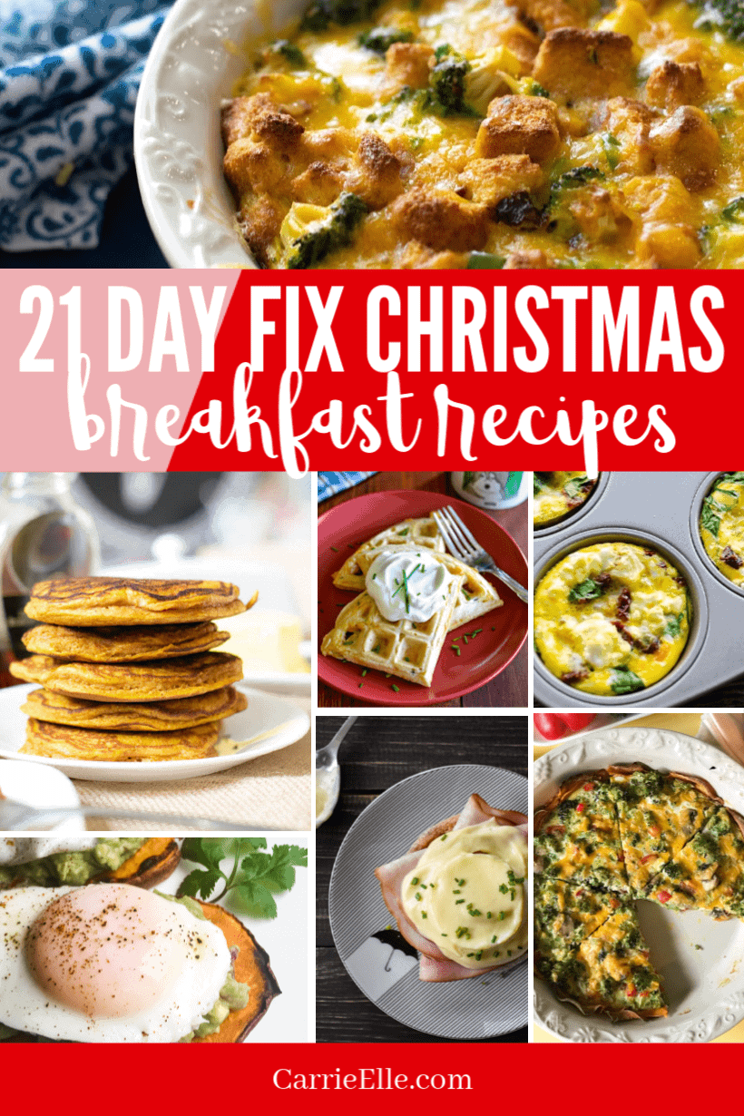 Sip, Celebrate, and Savor the Holidays with Delicious 21 Day Fix Christmas Breakfast Recipes