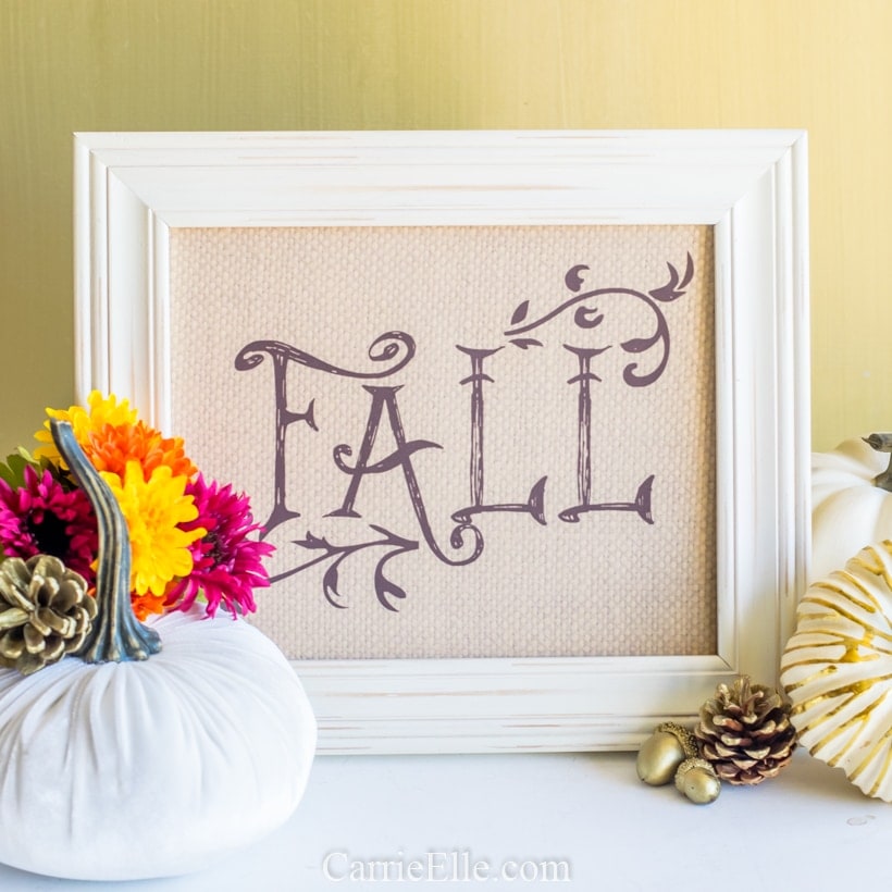 Free Fall Printable CarrieElle.com