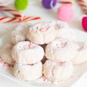 Peppermint Balls Christmas Cookies