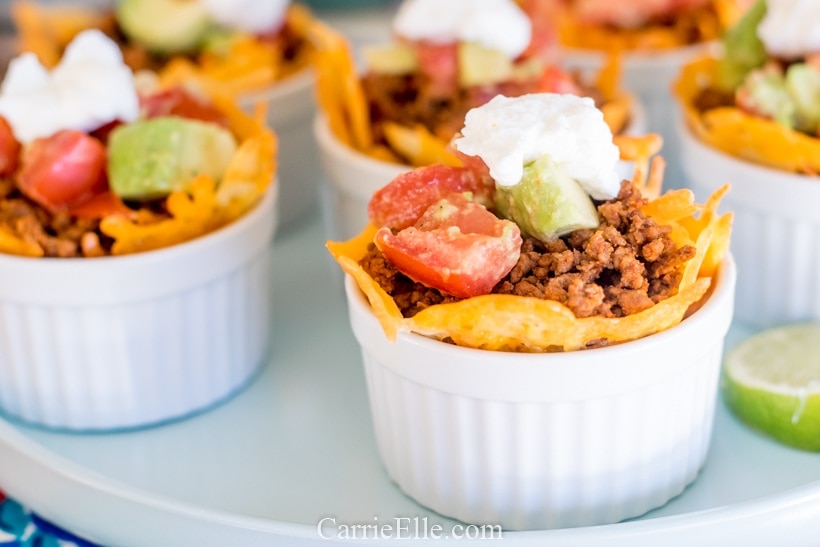 Low-Carb Taco Cups