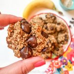 Healthy Cinnamon Oatmeal Chocolate Chip Cookies